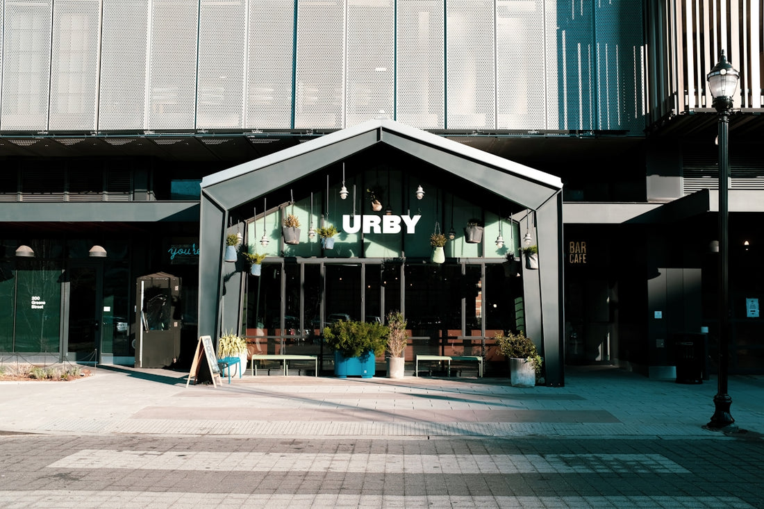 white and blue concrete building during daytime